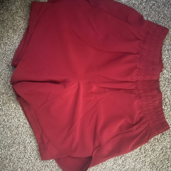 Avia Women's Athletic Red Shorts - Picture 1 of 2
